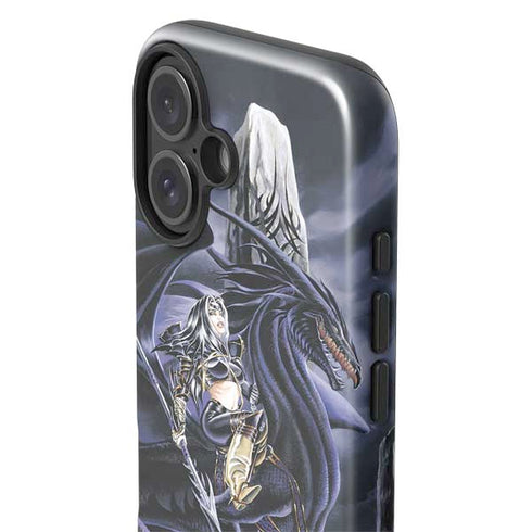 Dead of Winter Dragon and Warriors by Ruth Thompson iPhone 16 Impact Case