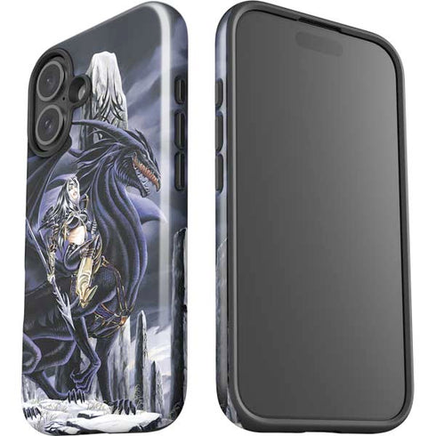Dead of Winter Dragon and Warriors by Ruth Thompson iPhone 16 Impact Case