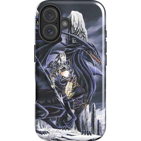 Dead of Winter Dragon and Warriors by Ruth Thompson iPhone 16 Plus Magsafe Impact Case