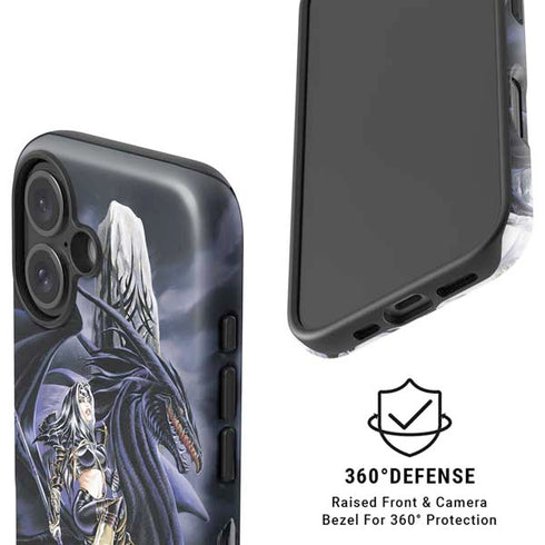 Dead of Winter Dragon and Warriors by Ruth Thompson iPhone 16 Plus Magsafe Impact Case