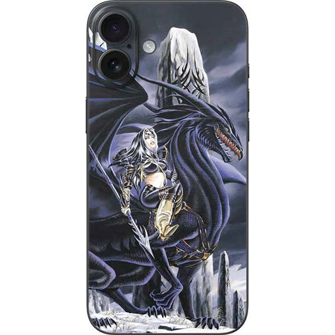 Dead of Winter Dragon and Warriors by Ruth Thompson iPhone 16 Plus Skin