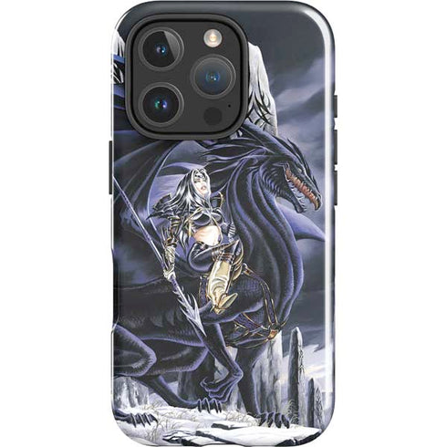 Dead of Winter Dragon and Warriors by Ruth Thompson iPhone 16 Pro Impact Case