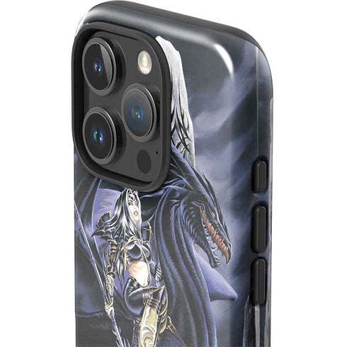 Dead of Winter Dragon and Warriors by Ruth Thompson iPhone 16 Pro Impact Case