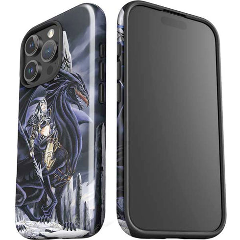 Dead of Winter Dragon and Warriors by Ruth Thompson iPhone 16 Pro Impact Case