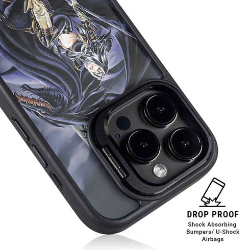 Dead of Winter Dragon and Warriors by Ruth Thompson iPhone 16 Pro Kickstand Case