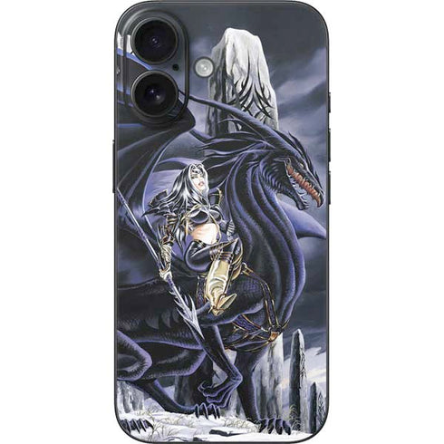 Dead of Winter Dragon and Warriors by Ruth Thompson iPhone 16 Skin