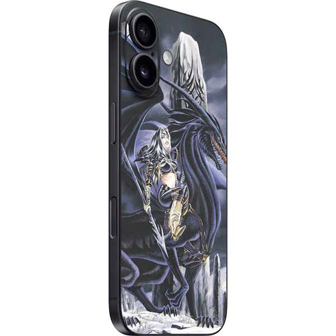 Dead of Winter Dragon and Warriors by Ruth Thompson iPhone 16 Skin