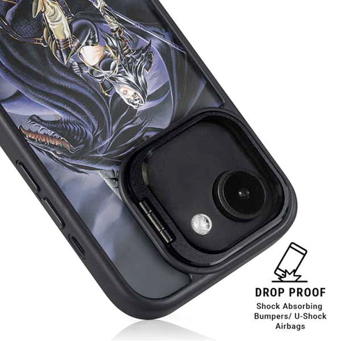 Dead of Winter Dragon and Warriors by Ruth Thompson iPhone 16e Kickstand Case