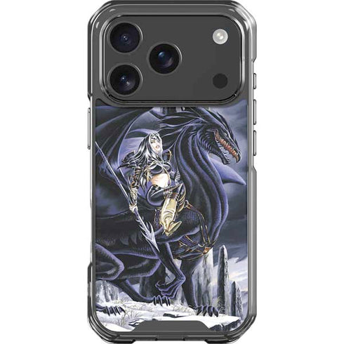Dead of Winter Dragon and Warriors by Ruth Thompson iPhone 18 Pro Clear Case