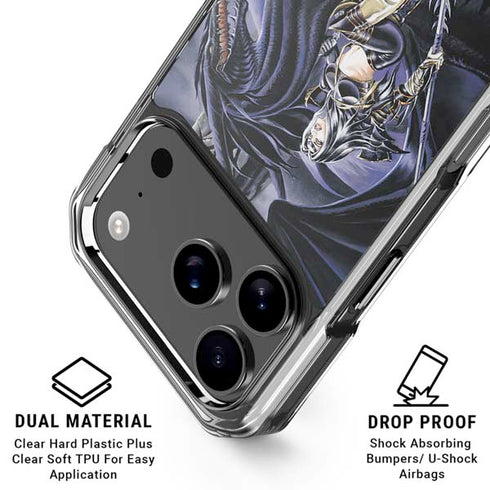 Dead of Winter Dragon and Warriors by Ruth Thompson iPhone 18 Pro Clear Case