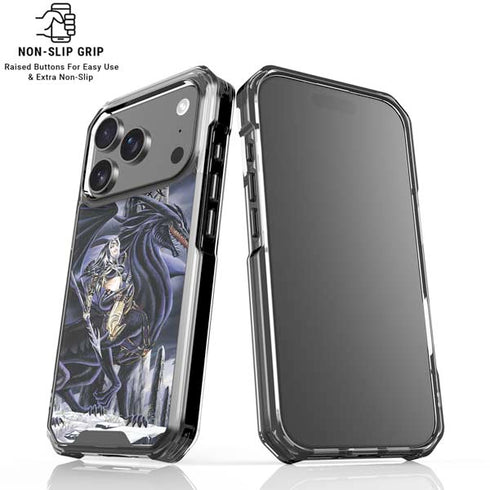 Dead of Winter Dragon and Warriors by Ruth Thompson iPhone 18 Pro Clear Case