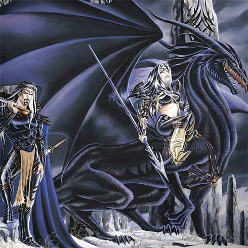 Dead of Winter Dragon and Warriors by Ruth Thompson Dell Latitude Skin