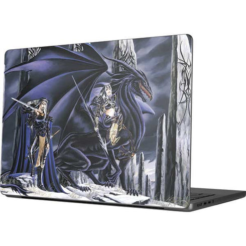 Dead of Winter Dragon and Warriors by Ruth Thompson Apple MacBook Pro 14-inch Skin
