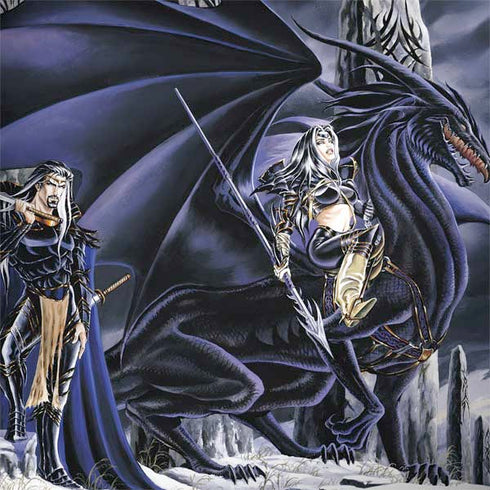 Dead of Winter Dragon and Warriors by Ruth Thompson MacBook Skins