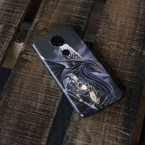 Dead of Winter Dragon and Warriors by Ruth Thompson Moto E5 Plus Skin