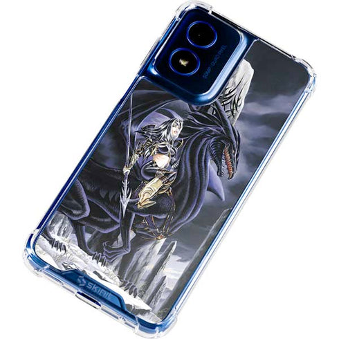 Dead of Winter Dragon and Warriors by Ruth Thompson Moto G 5G (2024) Clear Case