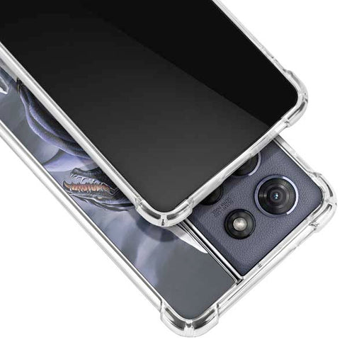 Dead of Winter Dragon and Warriors by Ruth Thompson Moto G Power 5G (2025) Clear Case