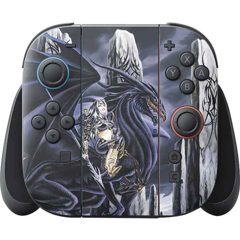 Dead of Winter Dragon and Warriors by Ruth Thompson Nintendo Switch 2 (2025) Joy-Con Controller Skin