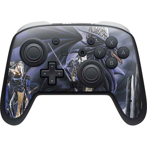 Dead of Winter Dragon and Warriors by Ruth Thompson Nintendo Skins