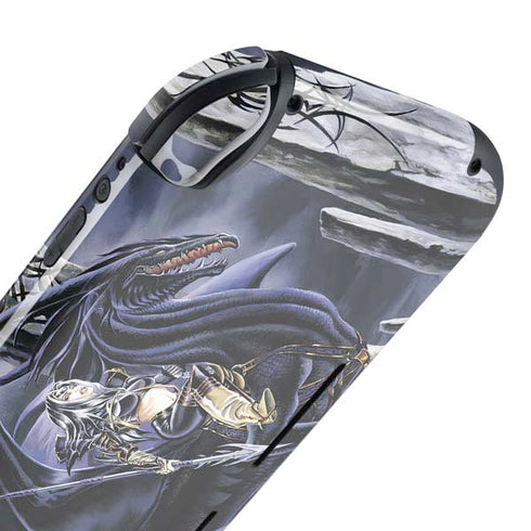 Dead of Winter Dragon and Warriors by Ruth Thompson Nintendo Switch Lite Skin