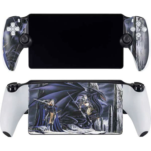 Dead of Winter Dragon and Warriors by Ruth Thompson PlayStation Portal Remote Player Skin