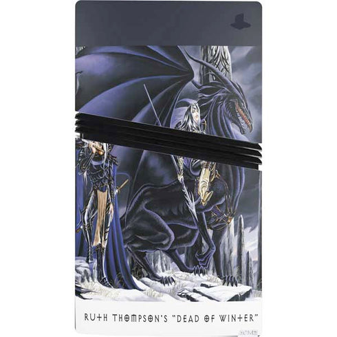 Dead of Winter Dragon and Warriors by Ruth Thompson PS5 Pro Bundle Skin