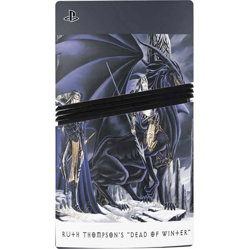 Dead of Winter Dragon and Warriors by Ruth Thompson PS5 Pro Disk Bundle Skin