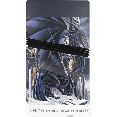 Dead of Winter Dragon and Warriors by Ruth Thompson PS5 Pro Disk Bundle Skin