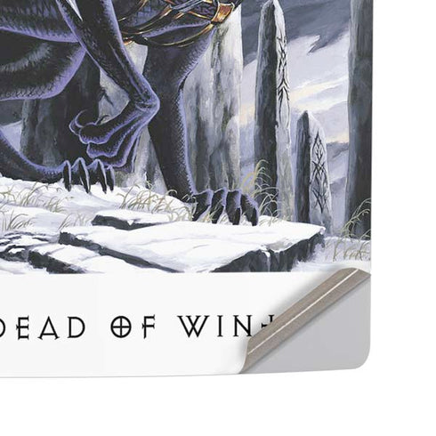 Dead of Winter Dragon and Warriors by Ruth Thompson PS5 Pro Disk Console Skin