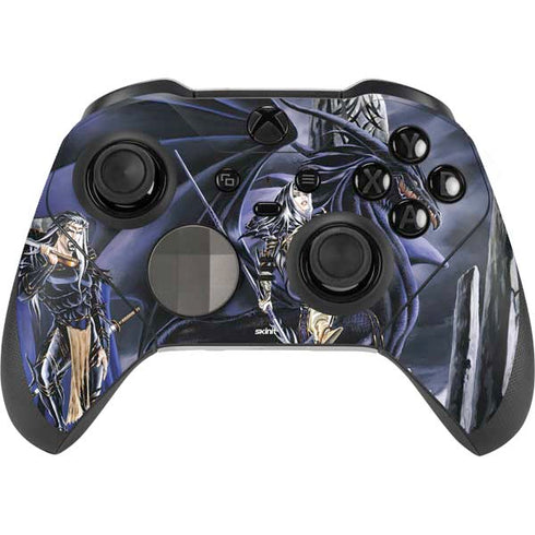 Dead of Winter Dragon and Warriors by Ruth Thompson Xbox Elite Wireless Controller Series 2 Skin