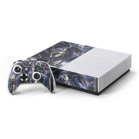 Dead of Winter Dragon and Warriors by Ruth Thompson Xbox One S Console and Controller Bundle Skin