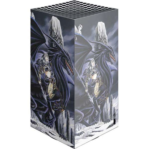 Dead of Winter Dragon and Warriors by Ruth Thompson XBox Series X Digital Edition Console Skin