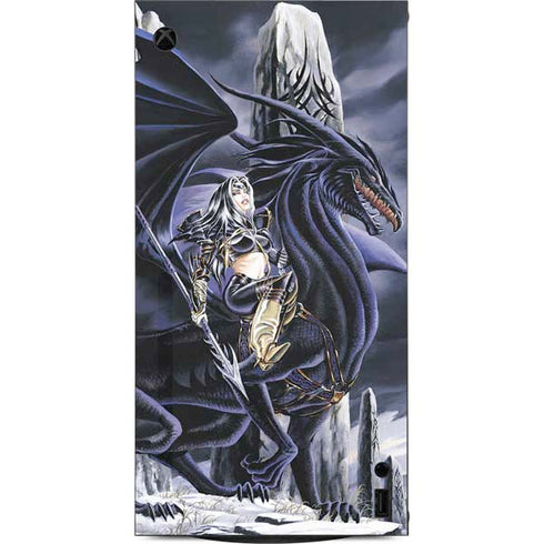 Dead of Winter Dragon and Warriors by Ruth Thompson XBox Series X Digital Edition Console Skin