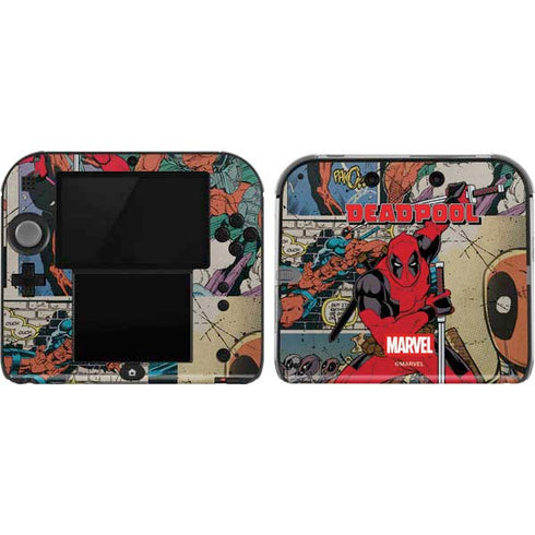 Marvel Deadpool Deadpool Collage Nintendo 2DS Skin