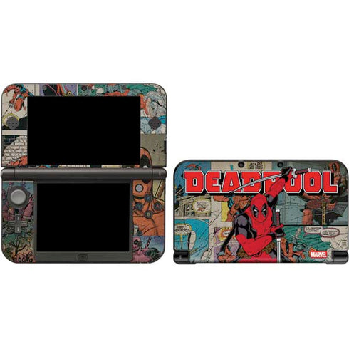 Marvel Deadpool Deadpool Collage 3DS XL 2015 Skin
