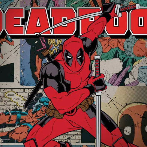 Marvel Deadpool Deadpool Collage Dell Alienware Skin