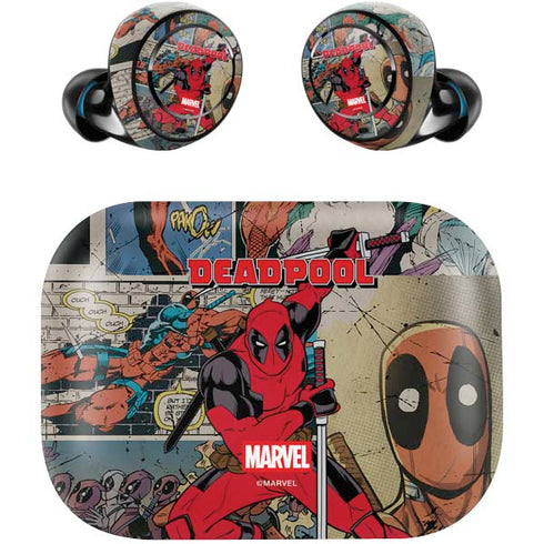 Marvel Deadpool Deadpool Collage Amazon Echo Buds Skin