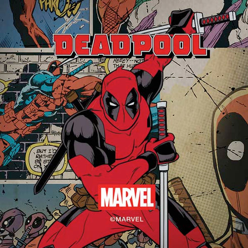 Marvel Deadpool Deadpool Collage Amazon Echo Skin