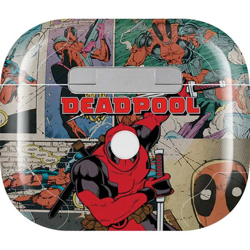 Marvel Deadpool Deadpool Collage Apple AirPods (3rd Gen 2021) Skin