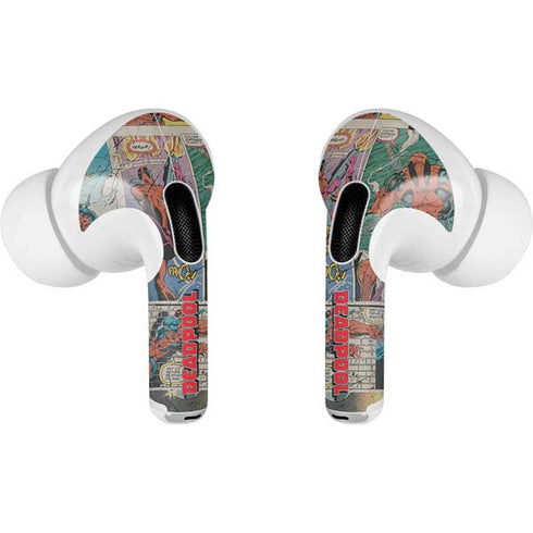 Marvel Deadpool Deadpool Collage AirPods Skins