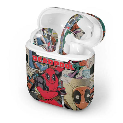 Marvel Deadpool Deadpool Collage Apple AirPods Skin
