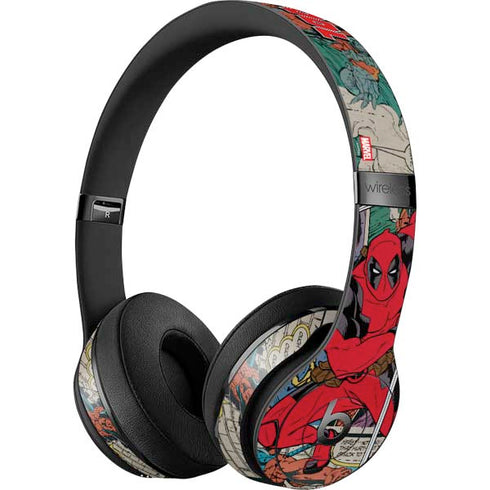 Marvel Deadpool Deadpool Collage Beats Solo 3 Wireless Skin
