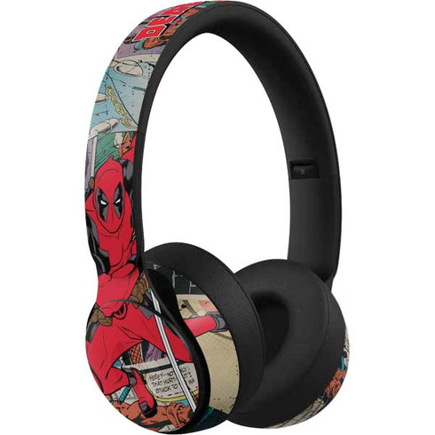 Marvel Deadpool Deadpool Collage Beats Solo Pro Skin