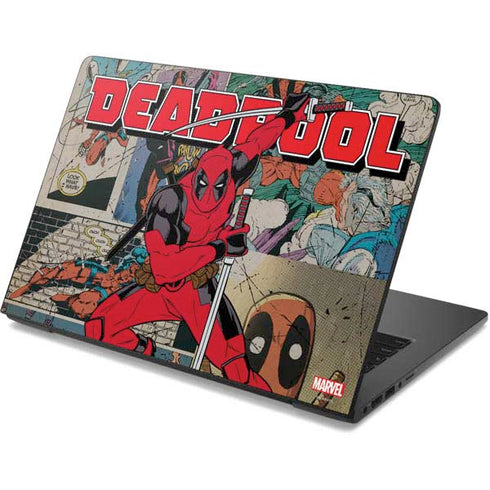 Marvel Deadpool Deadpool Collage Dell Chromebook Skin