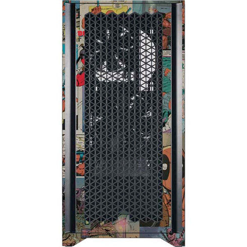 Marvel Deadpool Deadpool Collage Corsair 4000D Tempered Glass Mid-Tower ATX Case Skin