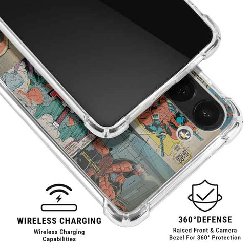 Marvel Deadpool Deadpool Collage Galaxy A13 5G Clear Case