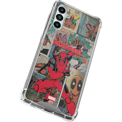 Marvel Deadpool Deadpool Collage Galaxy A14 5G Clear Case