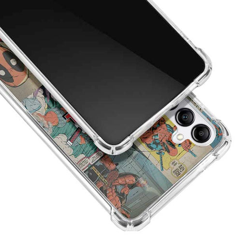 Marvel Deadpool Deadpool Collage Galaxy A14 5G Clear Case