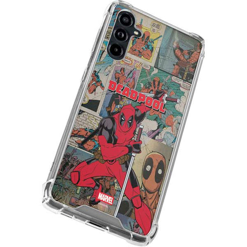 Marvel Deadpool Deadpool Collage Galaxy A54 5G Clear Case