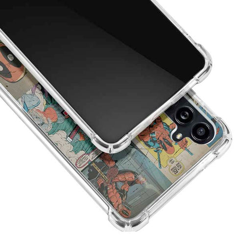 Marvel Deadpool Deadpool Collage Galaxy A54 5G Clear Case
